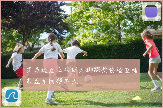 罗马边后卫韦斯利脚踝受伤检查结果显示问题不大